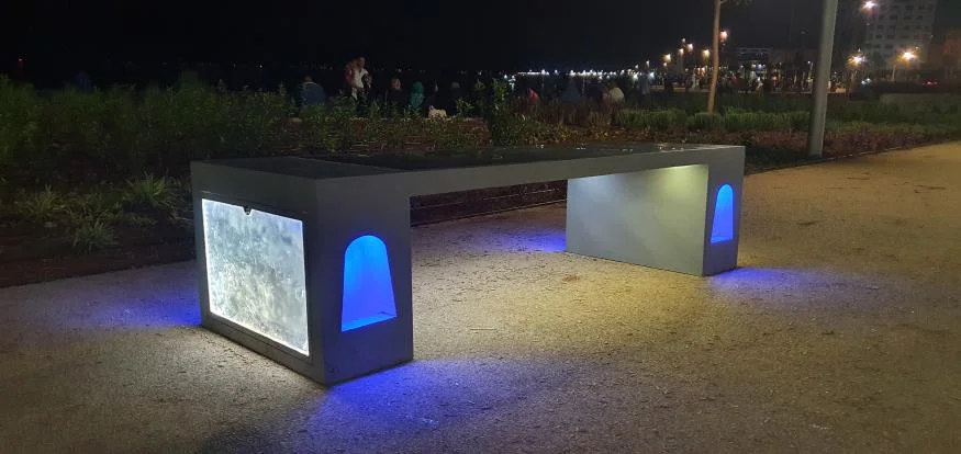 Banc Solaire BenchRee Corniche Nador Marchica